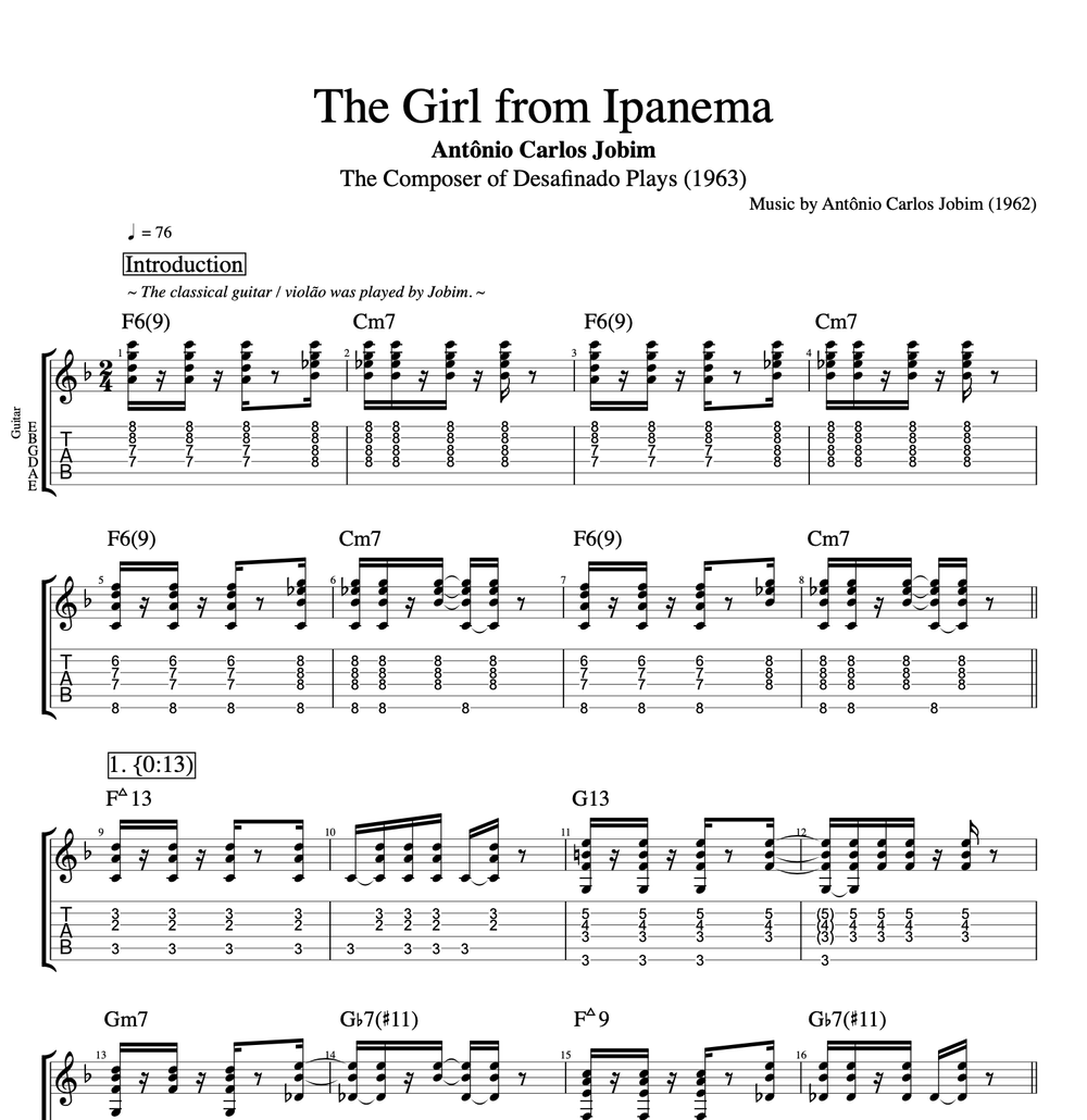 The Girl from Ipanema